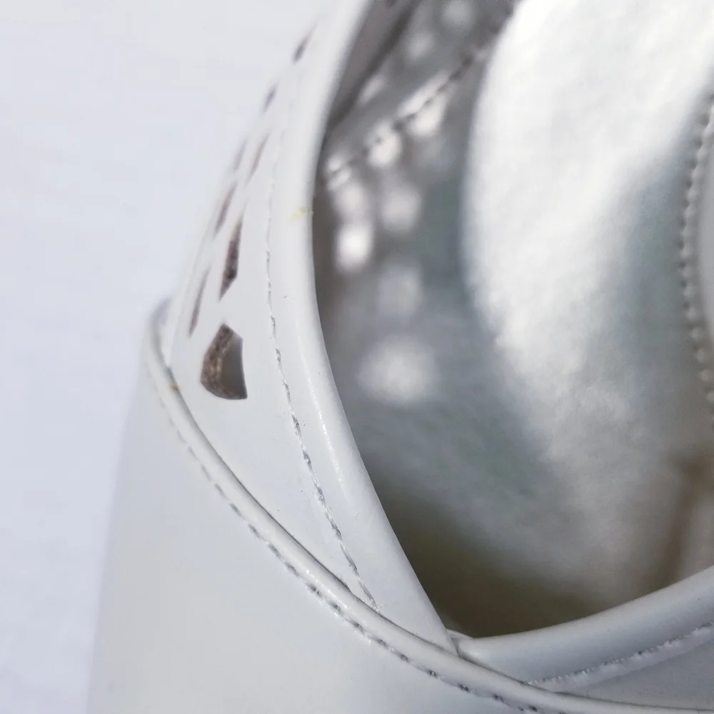 EASY STREET CREAMY WHITE HEELS SIZE 8.5 WIDE - Picture 12 of 15